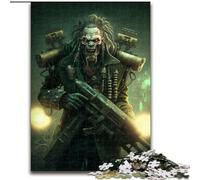 Rompecabezas de 1000 Piezas para Adultos, diseño de Soldado Zombi del ejército Muerto, Hecho de Madera, Ideal para Regalar en Navidad, cumpleaños, Halloween, Humor y Mucho más