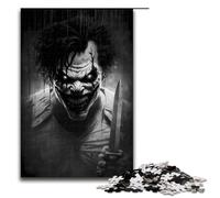 Rompecabezas de 1000 Piezas para Adultos diseño de Terror Cada Pieza es única desafiante y Divertido Juego Familiar 75 x 50 cm