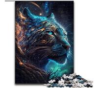 Rompecabezas de 1000 Piezas para Adultos, diseño de Tigre, Rompecabezas de 1000 Piezas para Adultos, Ideal para Decorar el hogar y Jugar con la Mente, para Adolescentes, tamaño 26x38cm