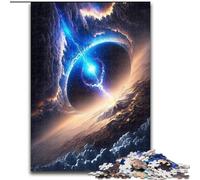 Rompecabezas de 1000 Piezas para Adultos,diseño de un Agujero Negro cósmico de fantasía Colorida,Hecho de Madera,Actividad Divertida para el hogar,decoración artística DIY,Regalo de cumpleaños