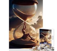 Rompecabezas de 1000 Piezas para Adultos diseño de un Futuro Atemporal en el Desierto Ideal para decoración del hogar Juguetes Regalos Juegos Familiares interesantes para Reducir el estrés38x26cm