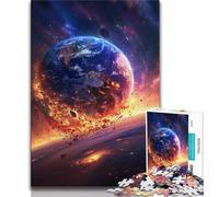 Rompecabezas de 1000 Piezas para Adultos diseño de Universo fantástico Ideal para la interacción Entre Padres e Hijos 75x50cm