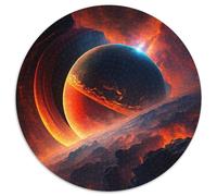 Rompecabezas de 1000 Piezas para Adultos, diseño de Universo, Planetas y paisajes, Juego Interactivo Familiar, Regalo Artesanal con Ilustraciones Coloridas, 67,5 x 67,5 cm