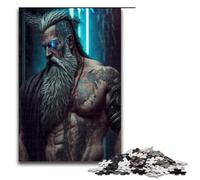 Rompecabezas de 1000 Piezas para Adultos diseño de Zeus Ideal para Decorar la Pared y aliviar el estrés 75x50cm