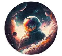 Rompecabezas de 1000 Piezas para Adultos, diseño intrincado de Astronauta galáctico, Ideal para Adolescentes, decoración DIY y diversión para estimular el Cerebro (67,5 x 67,5 cm)