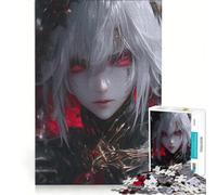 Rompecabezas de 1000 Piezas para Adultos, diseño Miedo al gótico Anime, Juegos educativos, análisis y lógica, Regalo de cumpleaños, Regalos de Viaje 38x52cm