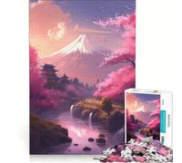 Rompecabezas de 1000 Piezas para Adultos, diseño Sueño Japonés, Juguete Educativo, Divertido y humorístico Que fomenta el Amor en la Pareja 38x52cm