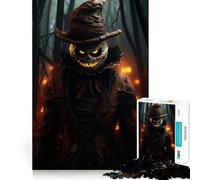 Rompecabezas de 1000 Piezas para Adultos, diseño Terror Crepuscular, Ideal para Decorar y concentrarse Juguete de construcción Juego de Paz Regalo de cumpleaños (38x26cm)