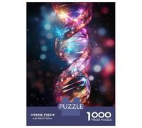 Rompecabezas De 1000 Piezas para Adultos DNA Double Helix String Rompecabezas para Adultos Juego Práctico Pero Divertido Y Humorístico Interacción Entre Padres E Hijos 52x38cm/1000pcs