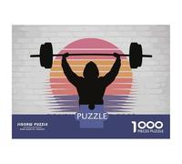 Rompecabezas De 1000 Piezas para Adultos Do You Even Lift, Bro Rompecabezas para Adultos Juegos De Relajación Análisis Y Lógica Reducción del Estrés Regalos 38x26cm/1000pcs