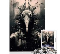 Rompecabezas de 1000 Piezas para Adultos Doctor de la Plaga Demoníaca Juguetes antiestrés Regalos para Mujeres y Hombres Juego Imposible difícil y desafiante tamaño 38x26cm