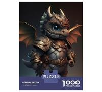 Rompecabezas De 1000 Piezas para Adultos Dragon Armor Rompecabezas para Adultos Juegos De Relajación Desafío Difícil Ayuda A Ejercitar El Cerebro 70x50cm/1000pcs