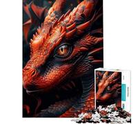 Rompecabezas de 1000 Piezas para Adultos Dragón mi Amigo Divertido Rompecabezas Educativo de 1000 Piezas Un desafío difícil para la Mente Juegos Familiares (38x52cm)