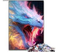 Rompecabezas de 1000 Piezas para Adultos Dragons Quest, tamaño 26x38cm, Juego Interactivo Familiar, desafío Mental, Juguete Educativo.