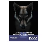 Rompecabezas De 1000 Piezas para Adultos Dream Bigger Than Fears Rompecabezas para Adultos Juego De Ingenio Patrón De Ensamblaje Oferta como Regalo para Toda La Familia 38x26cm/1000pcs