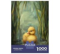 Rompecabezas De 1000 Piezas para Adultos Duckling in Pond Rompecabezas para Adultos: Análisis Práctico del Juego Y Lógica, Toda La Familia 52x38cm/1000pcs
