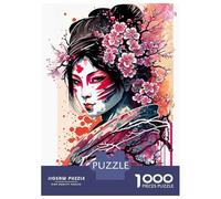 Rompecabezas De 1000 Piezas para Adultos Dynamic Abstract Cubist Snowboarder in Action Rompecabezas para Adultos Juegos De Relajación Desafío Difícil Ayuda A Ejercitar El Cerebro 70x50cm/1000pcs