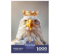Rompecabezas De 1000 Piezas para Adultos Eagle Pastel Crown Rompecabezas para Adolescentes Juego Práctico Desafío Difícil Regalo De Cumpleaños, Regalos, 70x50cm/1000pcs