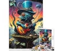 Rompecabezas de 1000 Piezas para Adultos Ecos biopunk encantados Juegos Familiares Juguete antiestrés decoración de Pared colección de Artistas Bellas Artes (38x52cm)