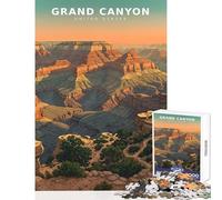 Rompecabezas de 1000 Piezas para Adultos Ecos de la luz del Sol en el cañón Infinito Rompecabezas de 1000 Piezas Juego Imposible Regalo para cumpleaños Un desafío difícil (38x52cm)