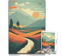 Rompecabezas de 1000 Piezas para Adultos, Ecos de la Naturaleza, desafiante, Juguetes, desafío, Ideas de Regalo, tamaño 38x26cm