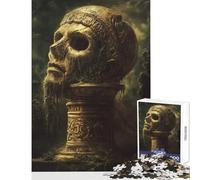 Rompecabezas de 1000 Piezas para Adultos: Ecos de una era olvidada Juguetes de decoración para el hogar Gran Regalo Juego práctico con póster a Juego y Hoja de Trivia tamaño 50x75cm