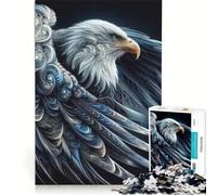 Rompecabezas de 1000 Piezas para Adultos: Ecos del Águila, Juego Educativo, decoración para el hogar, colección de Artistas, Bellas Artes 38x26cm