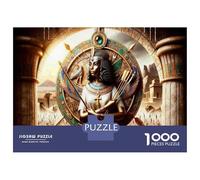Rompecabezas De 1000 Piezas para Adultos Egyptian Queen Art Print Rompecabezas para Adolescentes Juego Práctico Desafío Difícil Regalo De Cumpleaños, Regalos, 52x38cm/1000pcs