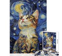 Rompecabezas de 1000 Piezas para Adultos El astrónomo bigotudo Rompecabezas para Adultos Juego Familiar Decoración de Pared (tamaño 50x75cm)