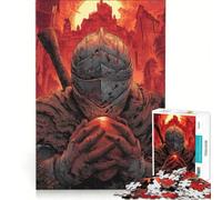 Rompecabezas de 1000 Piezas para Adultos El Caballero y el Huevo de los Dioses, Juego Imposible, análisis y lógica, fortalece el Amor Entre Parejas 38x26cm