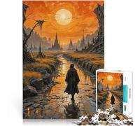 Rompecabezas de 1000 Piezas para Adultos El Camino Eterno Juegos educativos Decoración del hogar Toda la Familia. 75x50cm