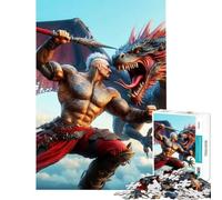 Rompecabezas de 1000 Piezas para Adultos El campeón Tatuado Juego práctico de ensamblaje Interacción Entre Padres e Hijos (Tamaño 50x75cm)