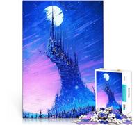 Rompecabezas de 1000 Piezas para Adultos El Castillo de Invierno Juguete de desafío de Juego Educativo Regalos de cumpleaños 52x38cm