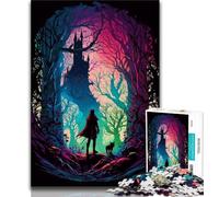 Rompecabezas de 1000 Piezas para Adultos El Castillo Perdido, 1000 Piezas para Adultos, diseño Vibrante y único, una Experiencia Relajante y desafiante (tamaño 38x26cm)