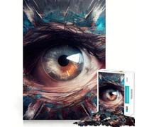 Rompecabezas de 1000 Piezas para Adultos El Despertar de la Vista,Corte preciso,decoración,concentración,Juego Divertido,Tiempo Libre,Regalo de cumpleaños,pasatiempo (38x26cm)