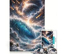 Rompecabezas de 1000 Piezas para Adultos El Diluvio Juguetes para armar Actividades Divertidas en casa para Fortalecer el Amor en Pareja 38x26cm