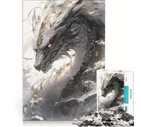 Rompecabezas de 1000 Piezas para Adultos El Dragón del Sur Juego de ingenio ensamblaje de Patrones para Fortalecer el Amor en Pareja 50x75cm