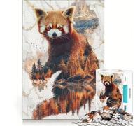 Rompecabezas de 1000 Piezas para Adultos El espíritu del Bosque de ámbar Juegos Familiares Carrera de Velocidad Manual Ideal para Decorar el Escritorio 38x26cm