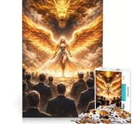 Rompecabezas de 1000 Piezas para Adultos El Fin de Las élites del Mal Juego práctico antiestrés Toda la Familia 38x26cm