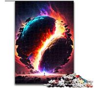 Rompecabezas de 1000 Piezas para Adultos El Fin del Universo de Madera Regalo Divertido y Actividad para el hogar 50x75cm Ideal para decoración, Entrenamiento Mental y Regalos navideños