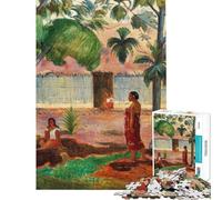 Rompecabezas de 1000 Piezas para Adultos El Gran árbol de Gauguin Rompecabezas para Adultos Ideal para la diversión Familiar un Reto Educativo y un Juego Intelectual 50x75cm