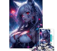 Rompecabezas de 1000 Piezas para Adultos El Hechicero Blanco Rompecabezas para Adultos Juguete Decoración de Pared Difícil Único Regalo de cumpleaños (Tamaño 38x52cm)