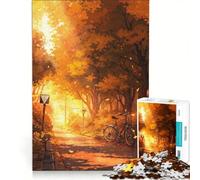 Rompecabezas de 1000 Piezas para Adultos El Largo Camino Juego práctico difícil y desafiante Ideal para Decorar el Escritorio 50x75cm