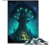 Rompecabezas de 1000 Piezas para Adultos: El Llamado del Árbol del Mundo. Rompecabezas difíciles para Adultos, Nivel Principiante, Ideal para cumpleaños y Regalos navideños (tamaño 26x38cm).