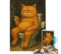 Rompecabezas de 1000 Piezas para Adultos El Momento íntimo de Grumpy Cat Divertidos Juegos de Rompecabezas para Adultos Regalos Originales y Divertidos para Amigos y Familiares (tamaño 50x75cm)