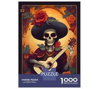 Rompecabezas De 1000 Piezas para Adultos El Musico Rompecabezas para Adultos Juegos Relajantes Regalo De Cumpleaños Regalos Y Cumpleaños Únicos 52x38cm/1000pcs