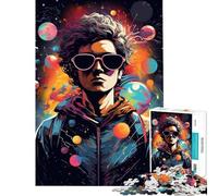 Rompecabezas de 1000 Piezas para Adultos El niño está Muy lejos Rompecabezas para Adultos Juego de ingenio Una Obra de Arte para cumpleaños y Navidad (Tamaño 38x52cm)