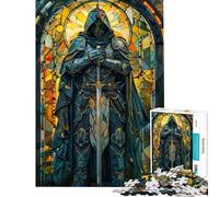 Rompecabezas de 1000 Piezas para Adultos El Paladín en su Poder Rompecabezas antiestrés para Adultos Mejora la Memoria Un Reto para completar (tamaño 38x26cm)