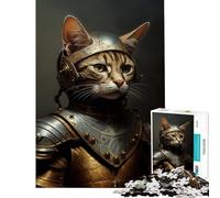 Rompecabezas de 1000 Piezas para Adultos El pobre Caballero y el Gato Juego desafiante Juguetes educativos Carrera de Velocidad Manual Regalo Ideal para cumpleaños (tamaño 38x26cm)
