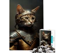 Rompecabezas de 1000 Piezas para Adultos El pobre Caballero y el Gato Juguetes adictivos para Cultivar la Paciencia Relajarse y Mejorar la Memoria Un Regalo estupendo (tamaño 75x50cm)